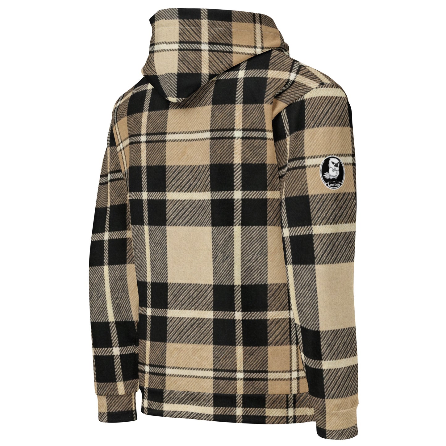 Clubhouse Classic Golf Hoodie - Premium Plaid Pattern