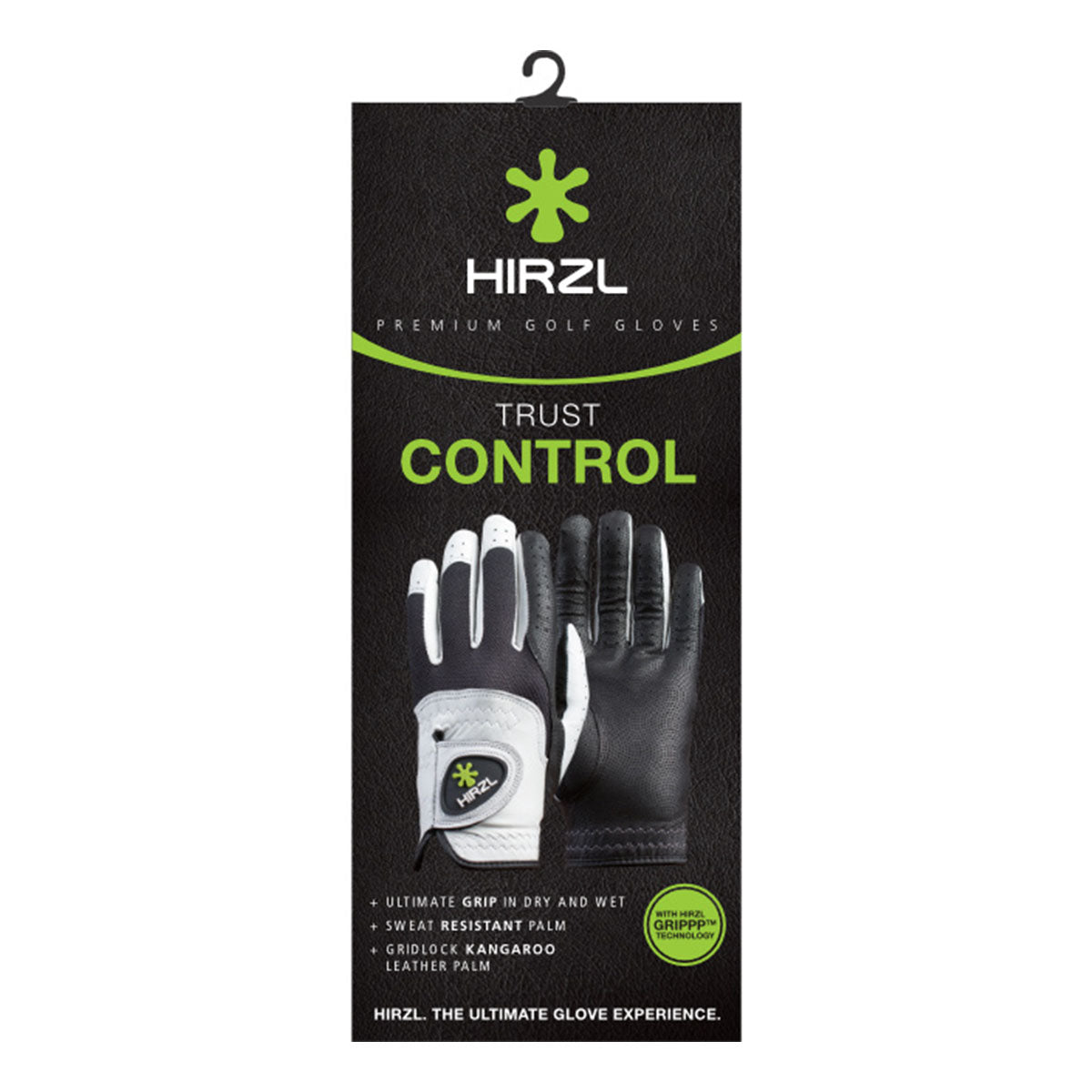 HIRZL Trust Control 2.0 - Golf Gloves - White / Black