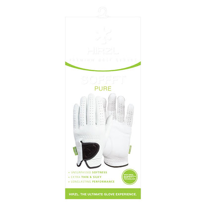HIRZL SOFFFT Pure - Golf Gloves - WHITE