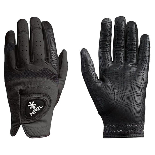 HIRZL Trust Hybrid Plus (+) - Golf Gloves - Black
