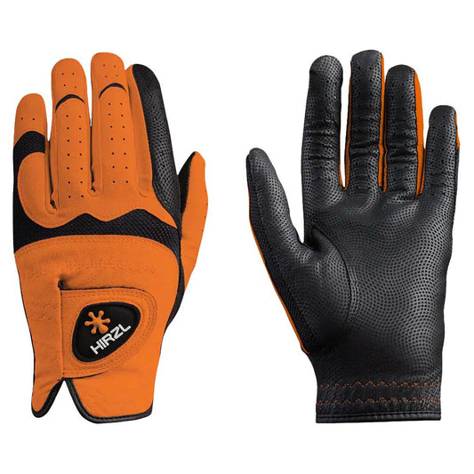 HIRZL Trust Hybrid Plus (+) - Golf Gloves - Orange