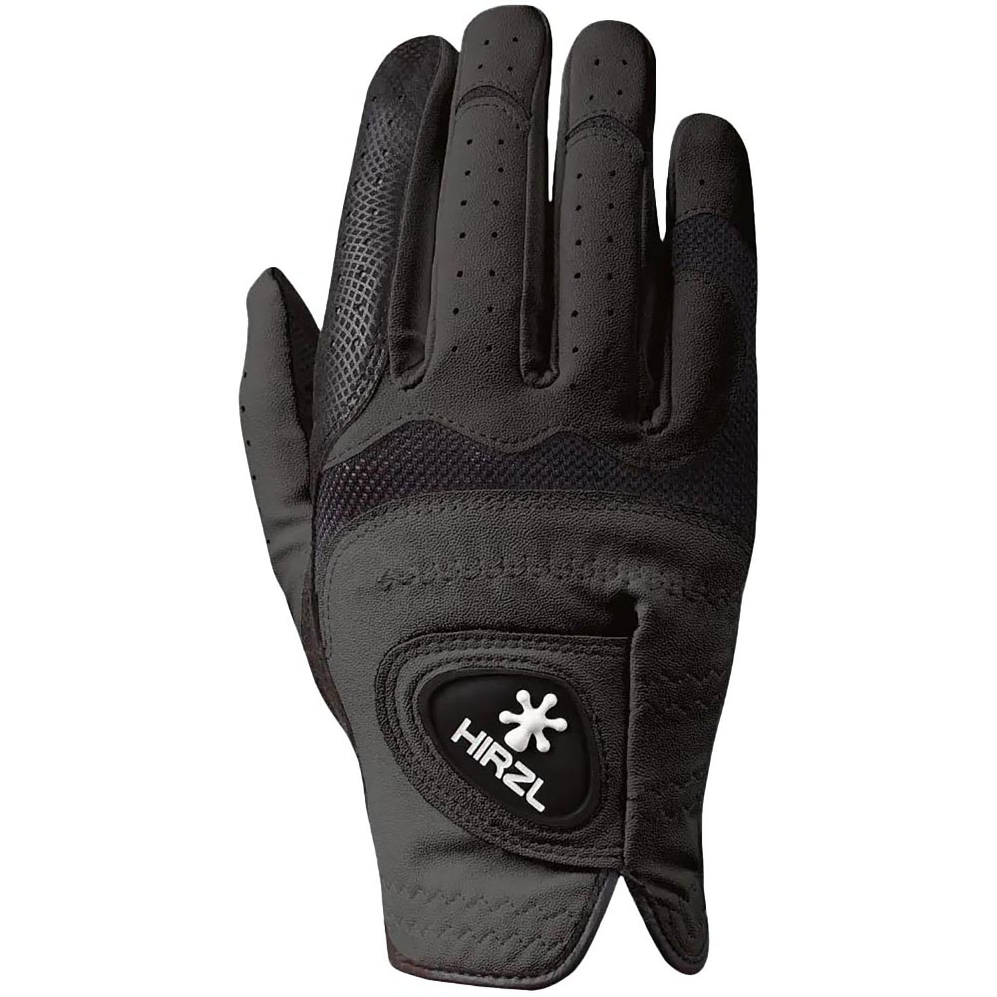 HIRZL Trust Hybrid Plus (+) - Golf Gloves - Black
