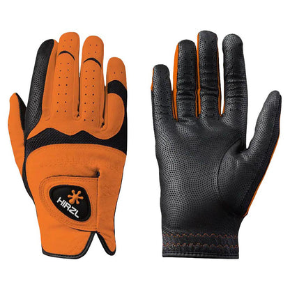HIRZL Trust Hybrid Plus (+) - Golf Gloves - Orange