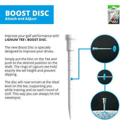 Lignum Tee - Star Golf Tees