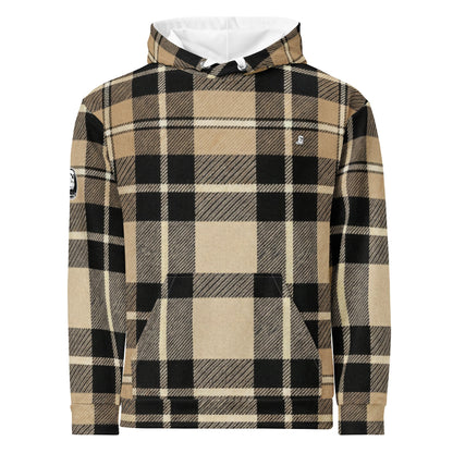 Clubhouse Classic Golf Hoodie - Premium Plaid Pattern