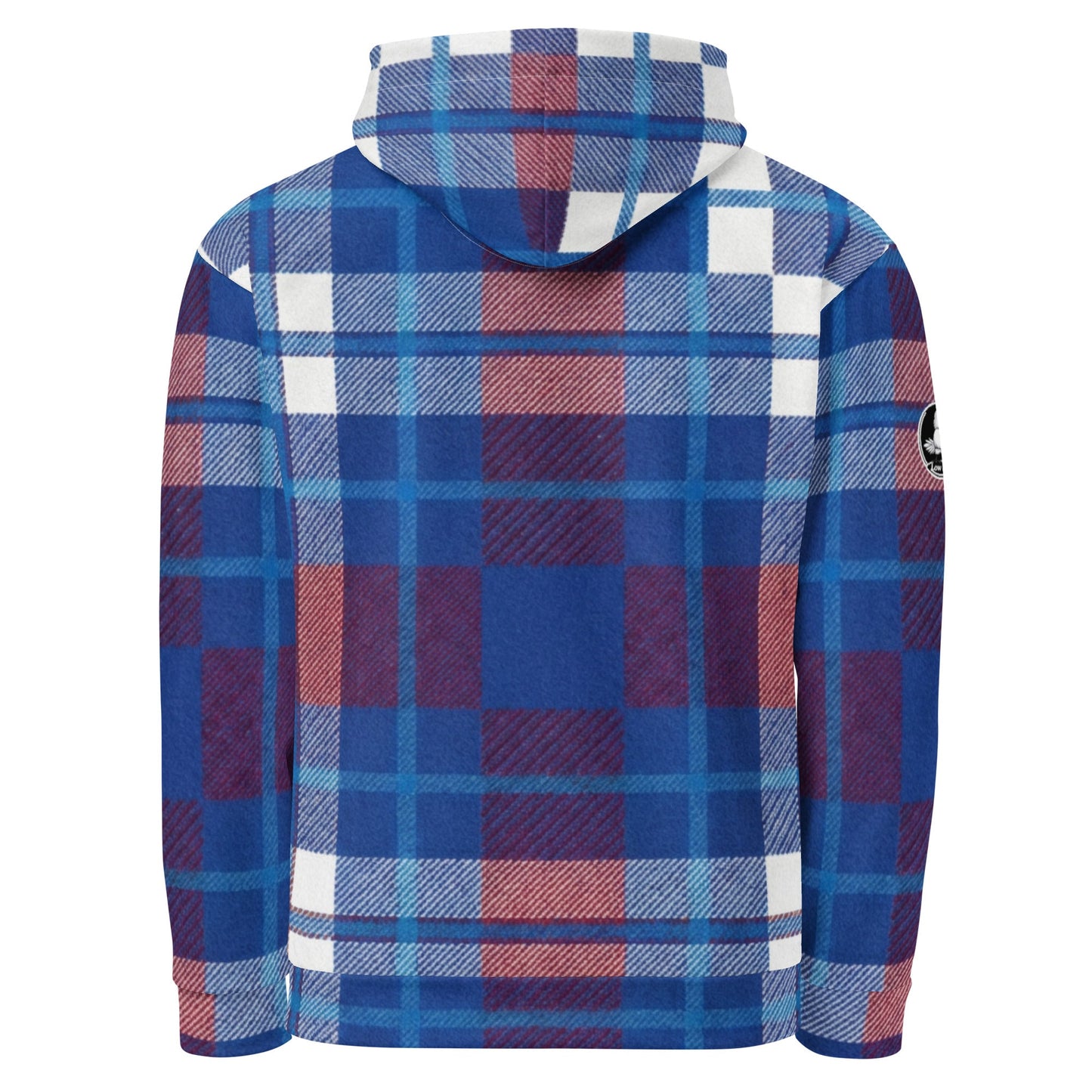 Blue Ridge Golf Hoodie - Premium Plaid Pattern
