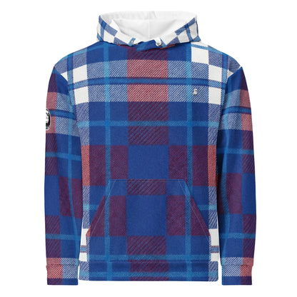 Blue Ridge Golf Hoodie - Premium Plaid Pattern