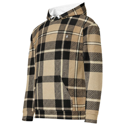 Clubhouse Classic Golf Hoodie - Premium Plaid Pattern