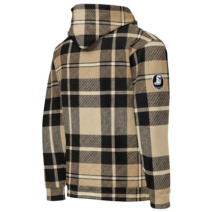 Clubhouse Classic Golf Hoodie - Premium Plaid Pattern