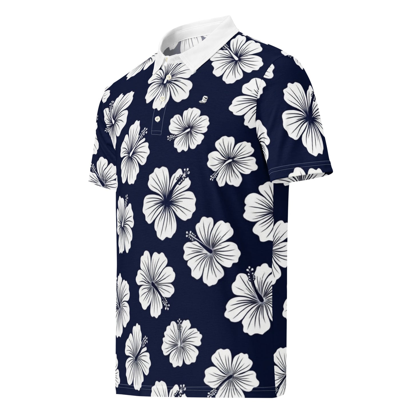 Midnight: Deep Water Bloom | Polo Shirt (slim fit)